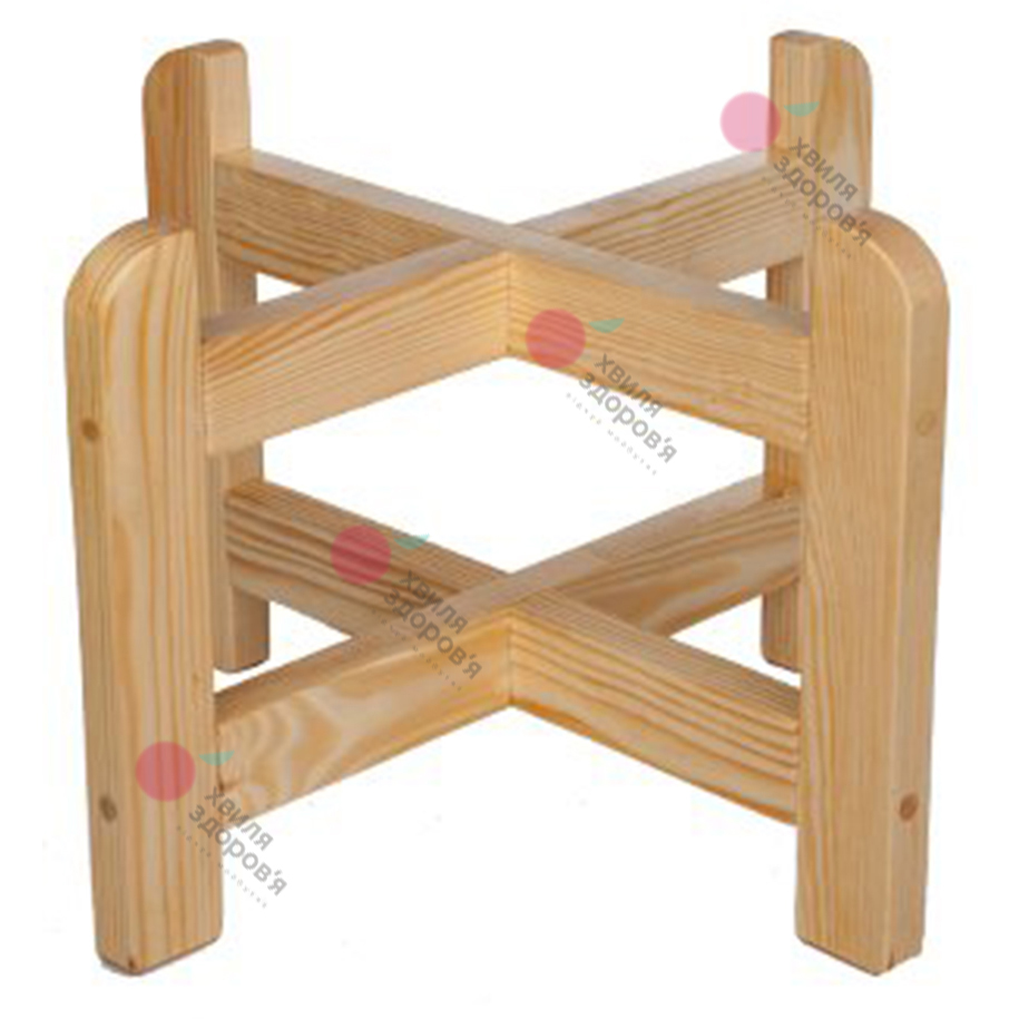 ПІДСТАВКА ДЕРЕВ`ЯНА WSD – 1 ХРЕСТОПОДІБНА (ПІД ДИСПЕНСЕР, БУК)