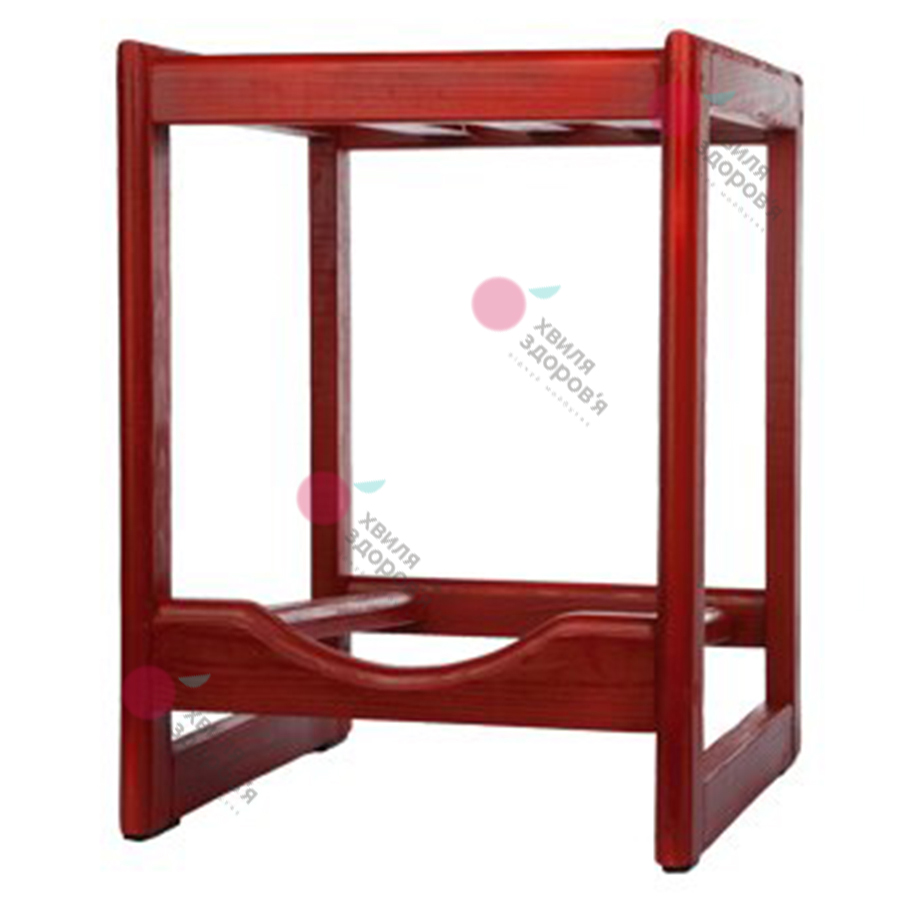 ПІДСТАВКА ДЕРЕВ`ЯНА WS – 1 (ПІД 1 БУТЕЛЬ, ВИШНЯ)