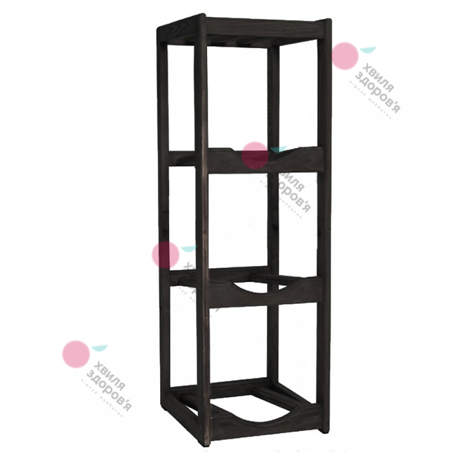 ПІДСТАВКА ДЕРЕВ’ЯНА WS – 3 (ПІД 3 БУТЛІ, ВЕНГЕ)