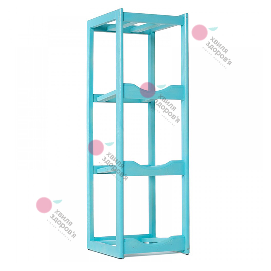 ПІДСТАВКА ДЕРЕВ’ЯНА WS – 3 (ПІД 3 БУТЛІ, БІРЮЗА)