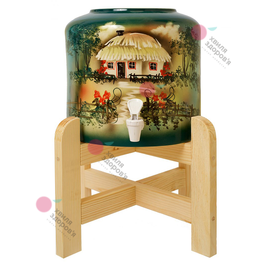 ДИСПЕНСЕР КЕРАМІЧНИЙ «ХАТА ЗЕЛЕНА»