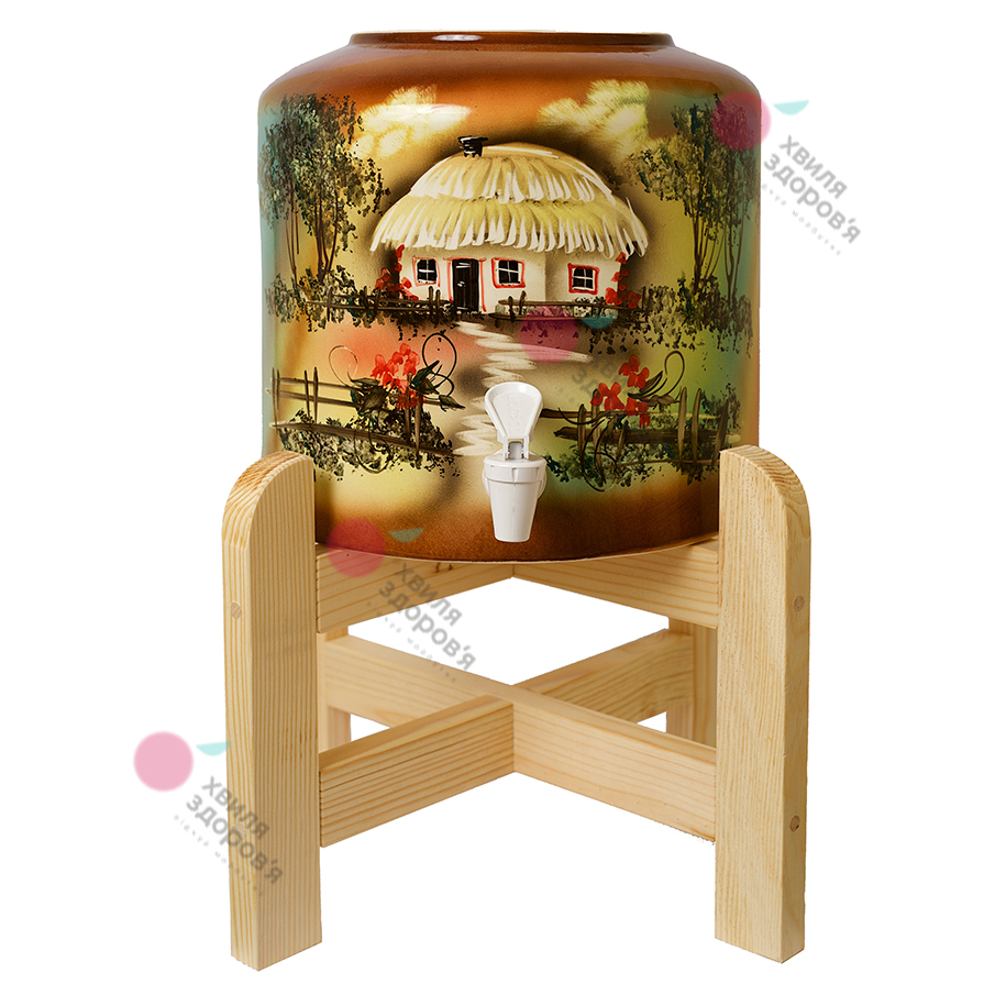 ДИСПЕНСЕР КЕРАМІЧНИЙ «ХАТА КОРИЧНЕВА»