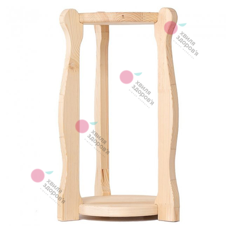 ПІДСТАВКА ДЕРЕВ’ЯНА WSD – 5 ФІГУРНА (ПІД 1 БУТЕЛЬ, БУК)