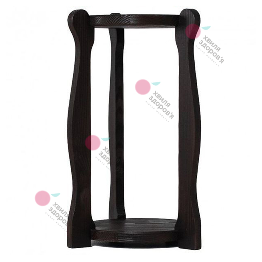 ПІДСТАВКА ДЕРЕВ’ЯНА WSD – 5 ФІГУРНА (ПІД 1 БУТЕЛЬ, ВЕНГЕ)