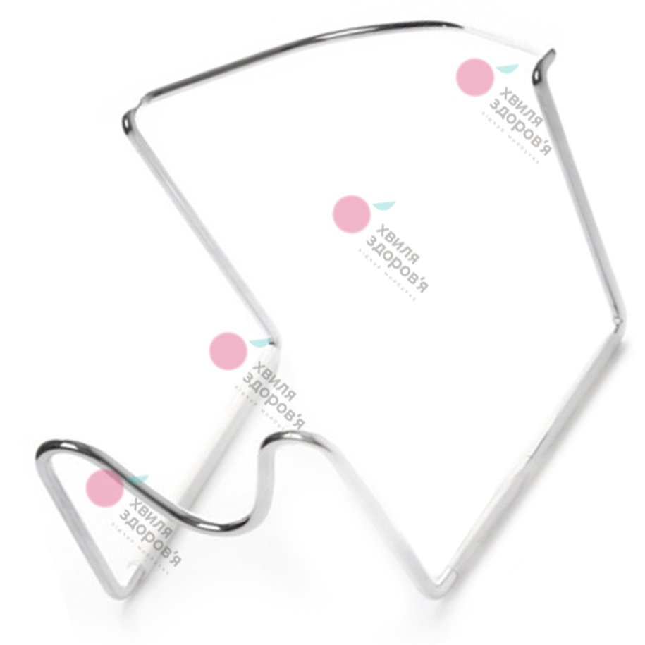 Подставка металлическая наклонная под кран — клапан (настольная, стальная)