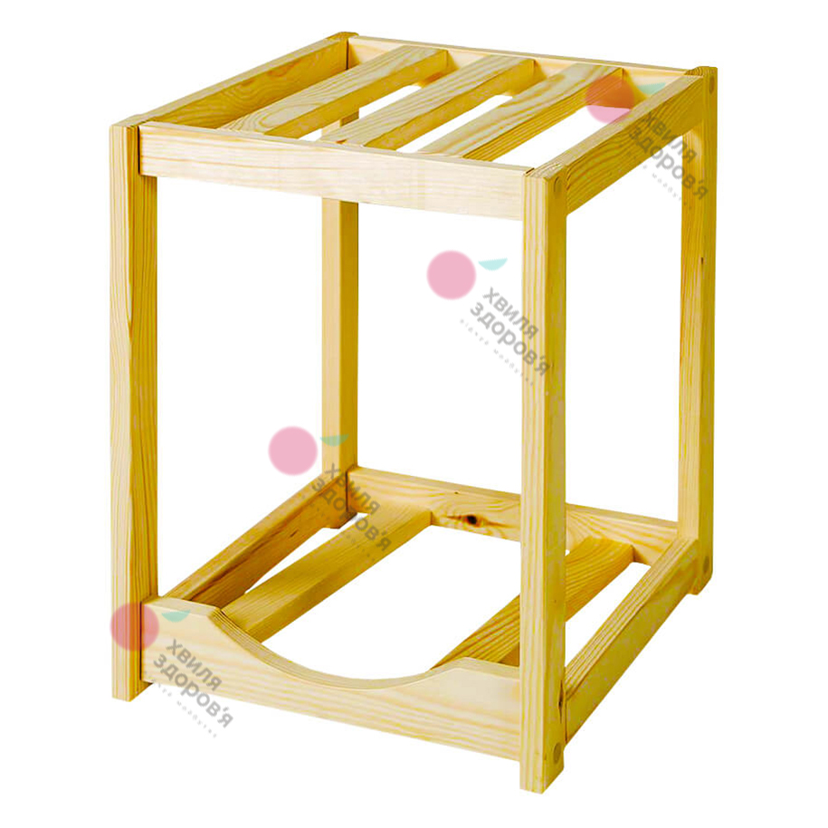 ПІДСТАВКА ДЕРЕВ`ЯНА WS – 1 (ПІД 1 БУТЕЛЬ, БУК)