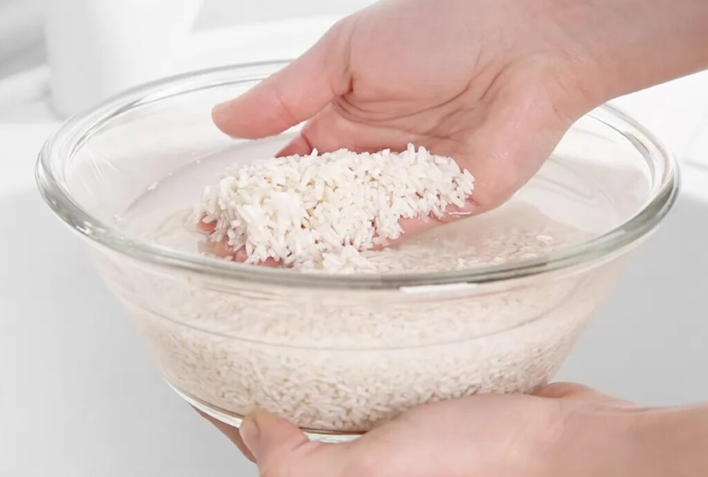 рисова вода
