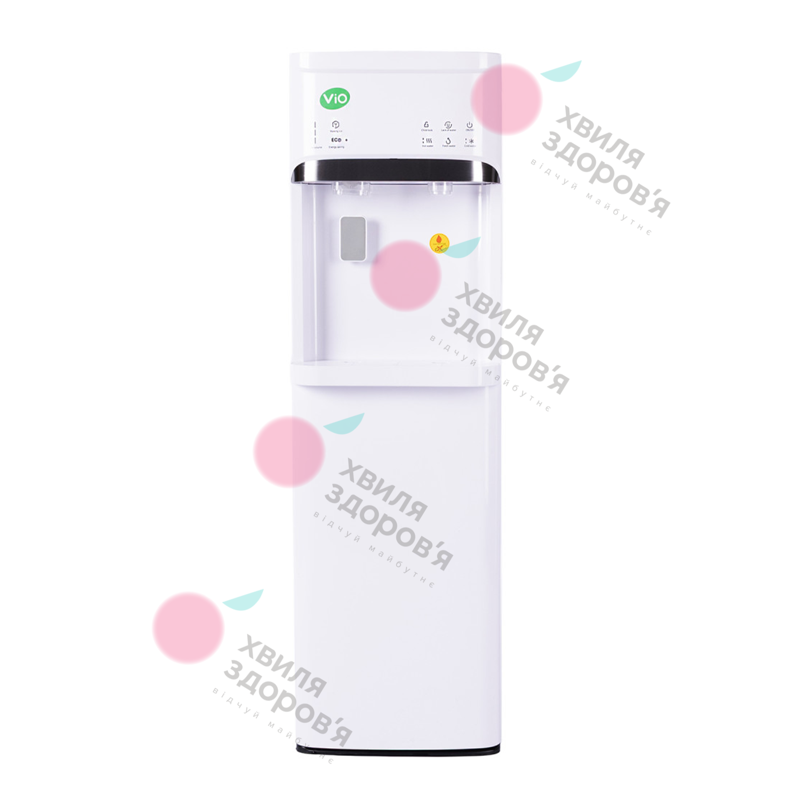 Кулер для воды X628 FCBI (с ледогенератором и нижней загрузкой, компрессорное охлаждение, белый)