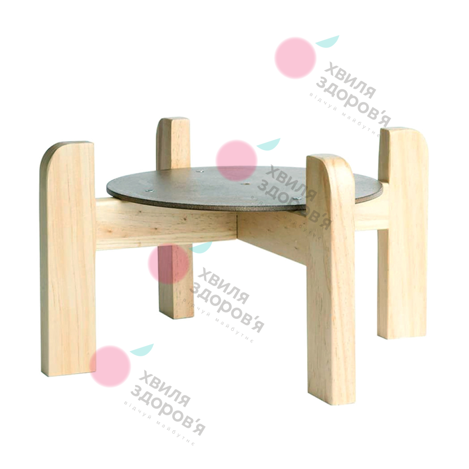 Підставка для диспенсера WSD-6 (настільна, дерев’яна, розбірна)