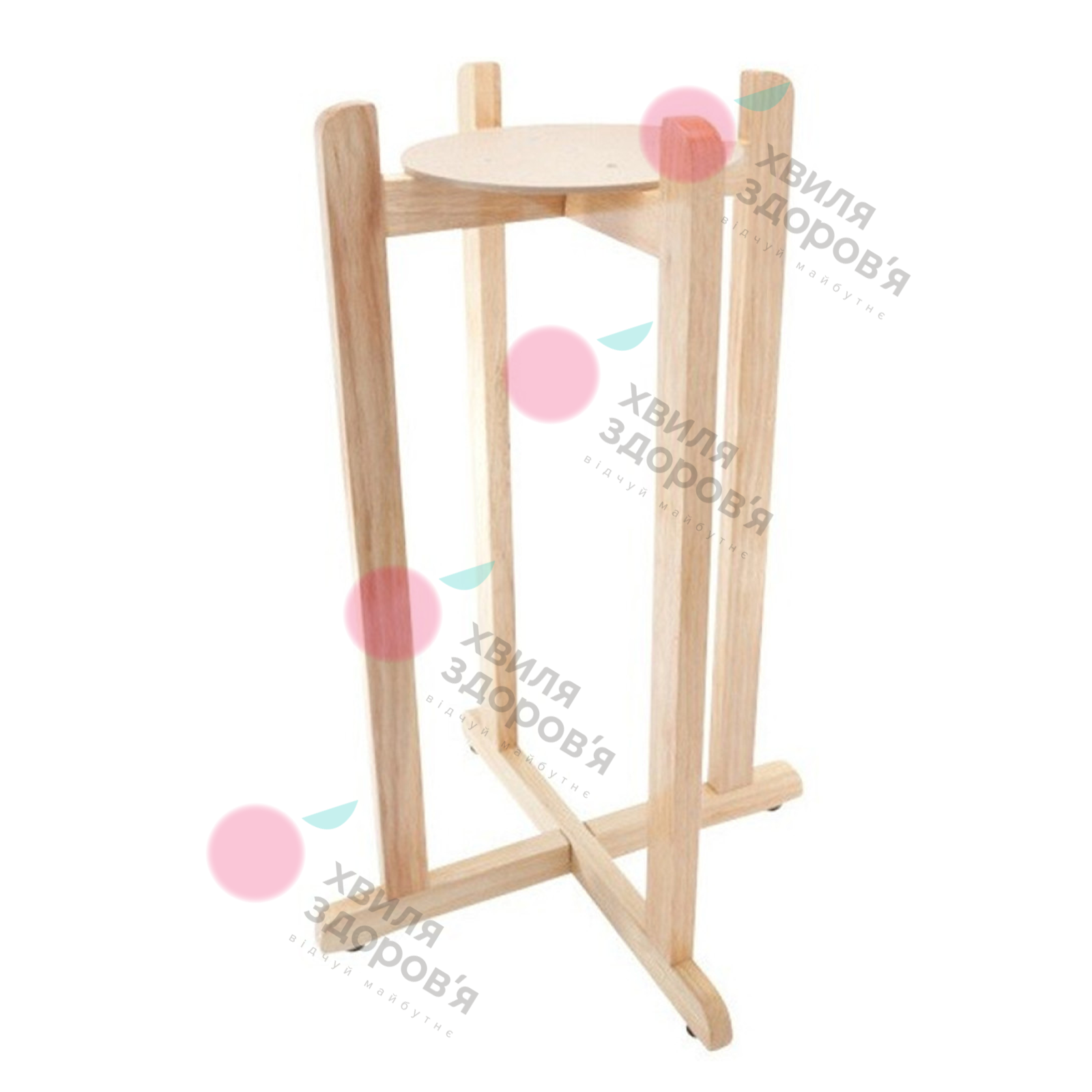 Підставка для диспенсера WSD-7 (підлогова, дерев’яна, розбірна)